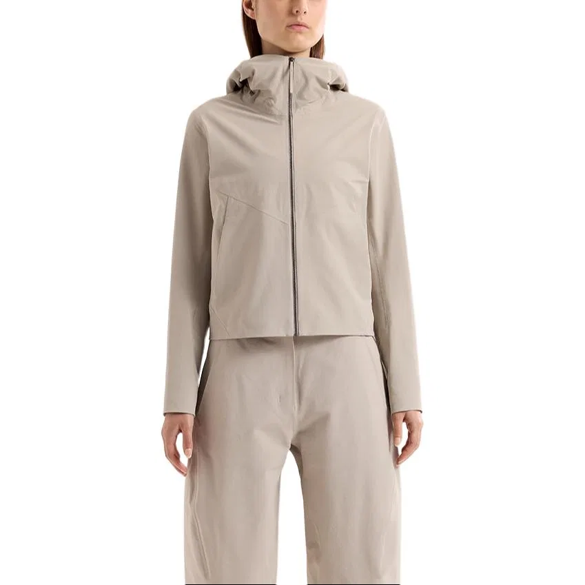 Женская куртка-софтшелл с капюшоном Arcteryx, Elegant Brown/RUNE