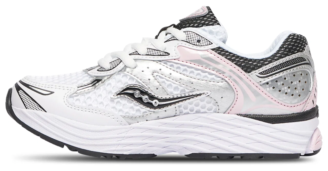Детские кеды Omni 9 Saucony, цвет Silver/Pink — фото 2