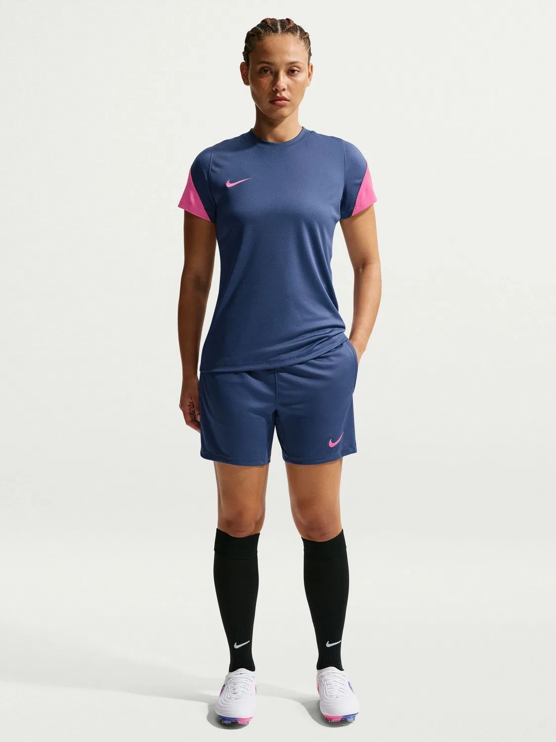 Шорты футбольные Strike Dri-FIT Nike, синие