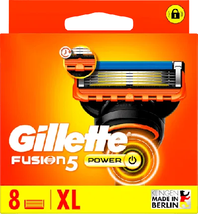 Сменные бритвенные лезвия Gillette Fusion5 Power, 8 шт.