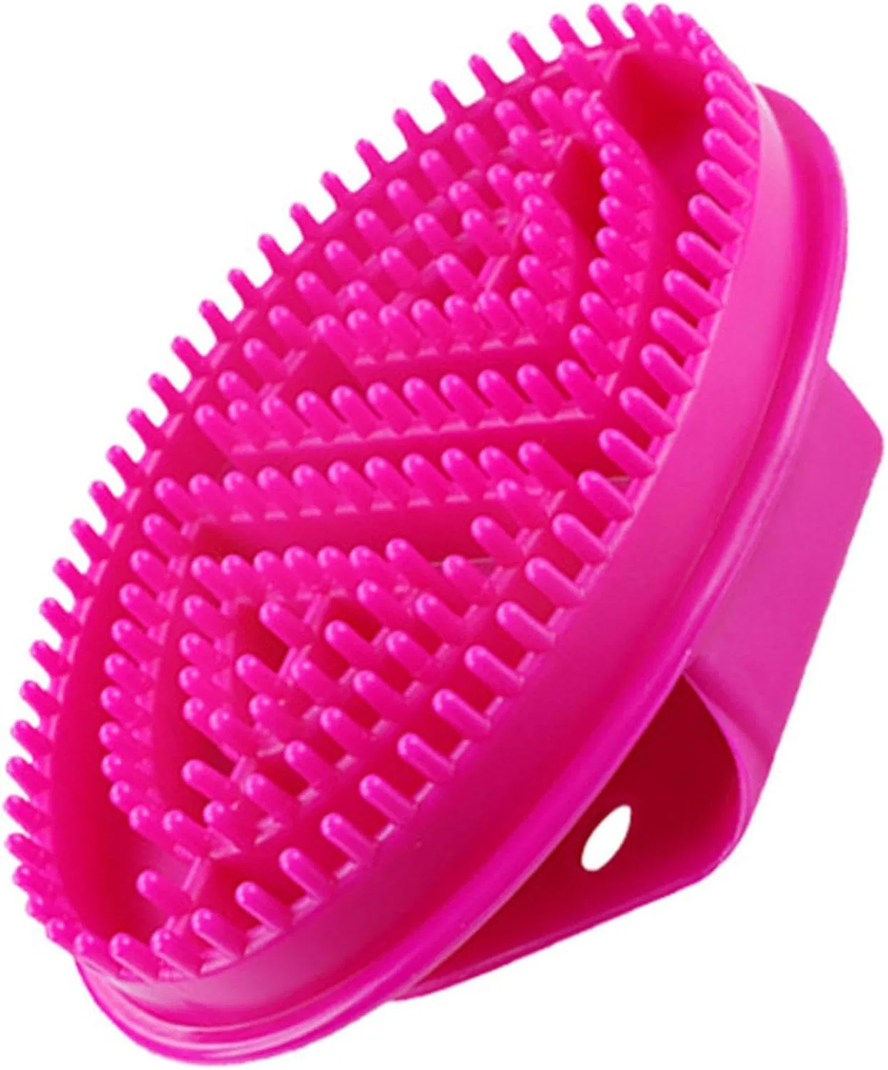 Массажная щетка Meridian, TPR, 1 шт, Hot Pink Generisch