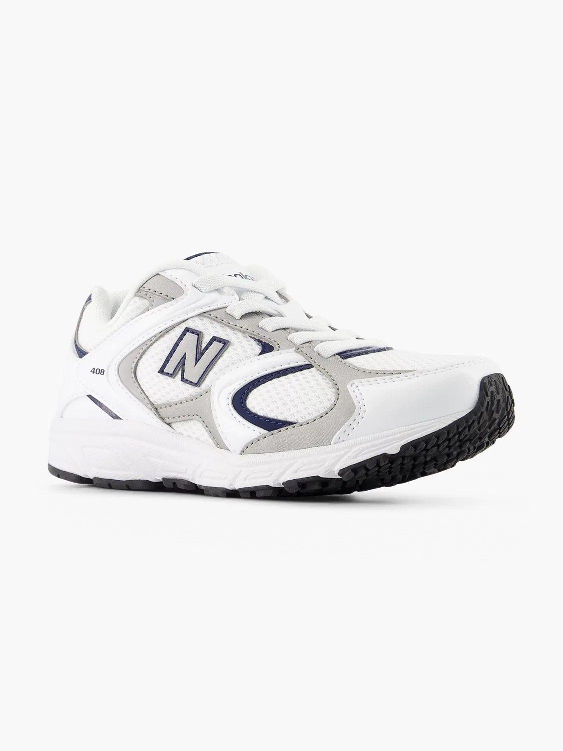 Детские кроссовки для девочек 408 New Balance, белый — фото 4