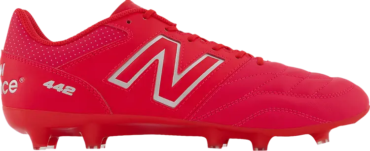 Бутсы New Balance 442v2 Team FG 'Red White', красный — фото 2
