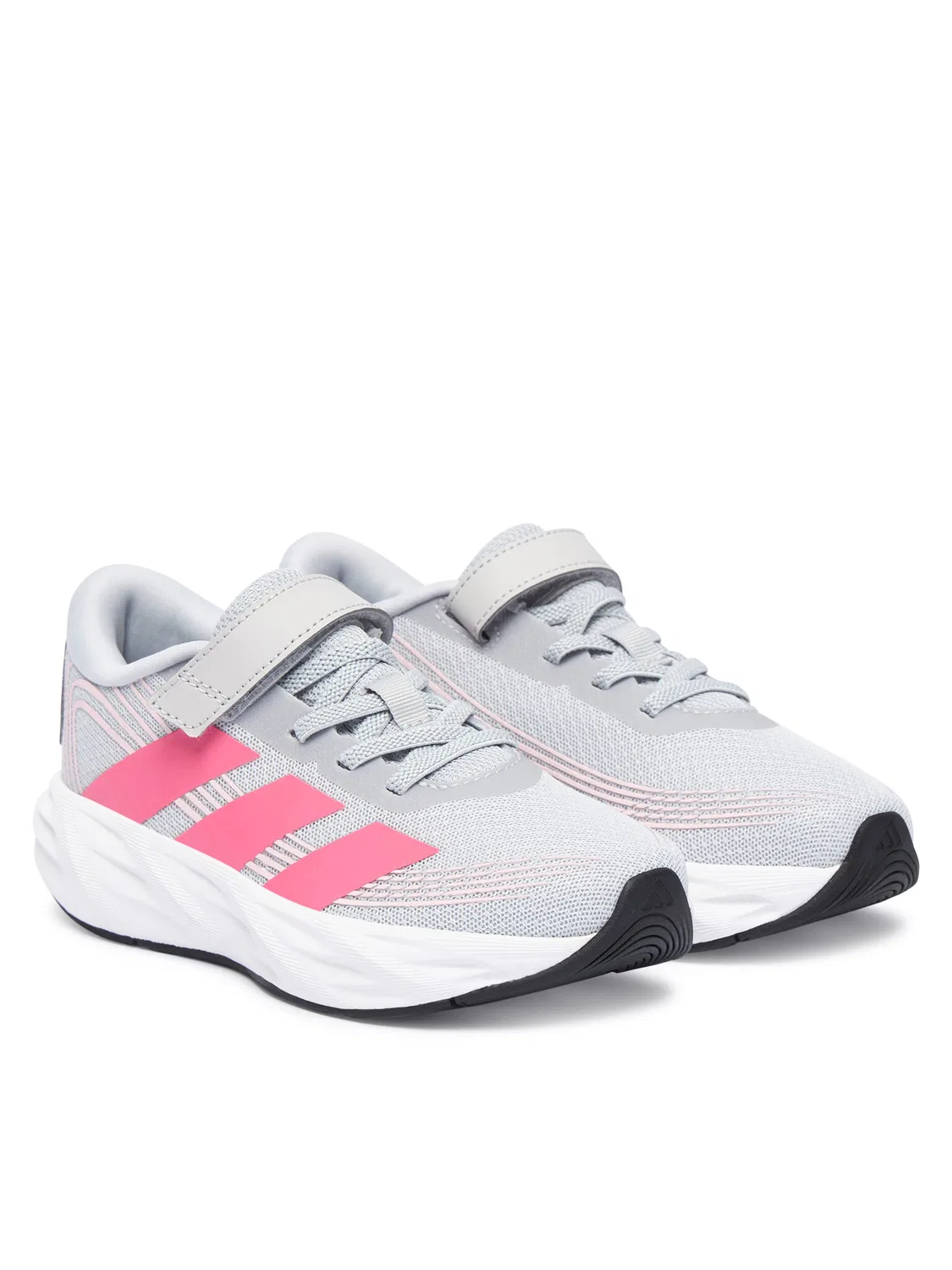 Кроссовки для девочки Galaxy Adidas, серый — фото 2