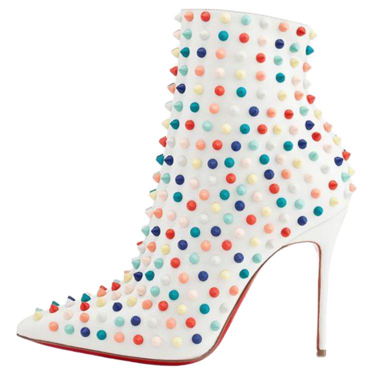 Christian Louboutin Ботильоны CL Snakilta Ankle Boots 10cm Women's Multicolor