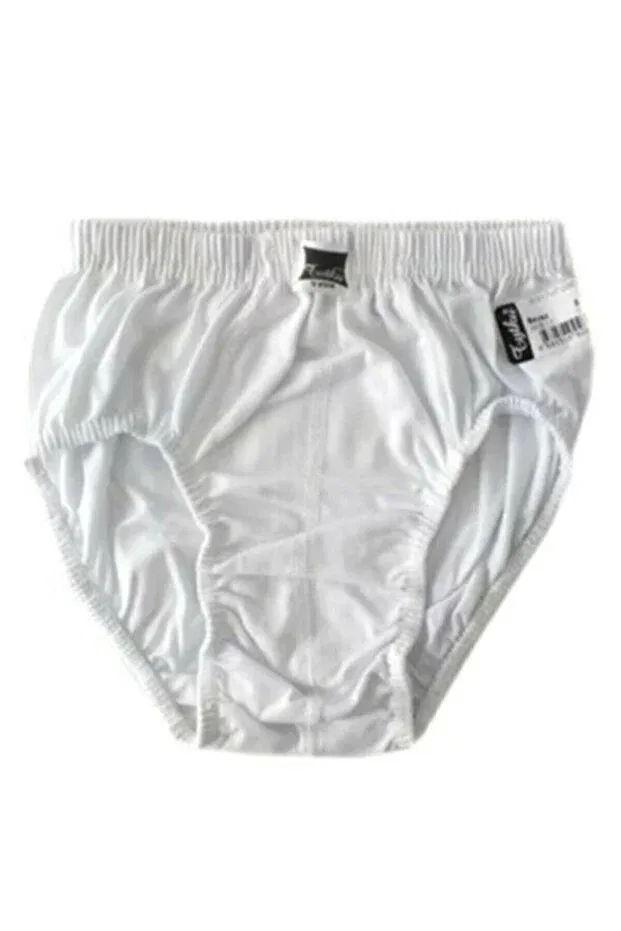 Детские трусы для мальчиков хлопковые 12 шт Tutku, White