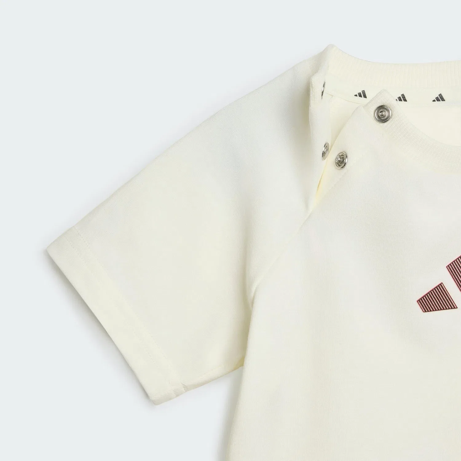 Детский комплект из футболки и шорт с принтом Micky Maus, Adidas, Weiss / Kohlengrau — фото 2