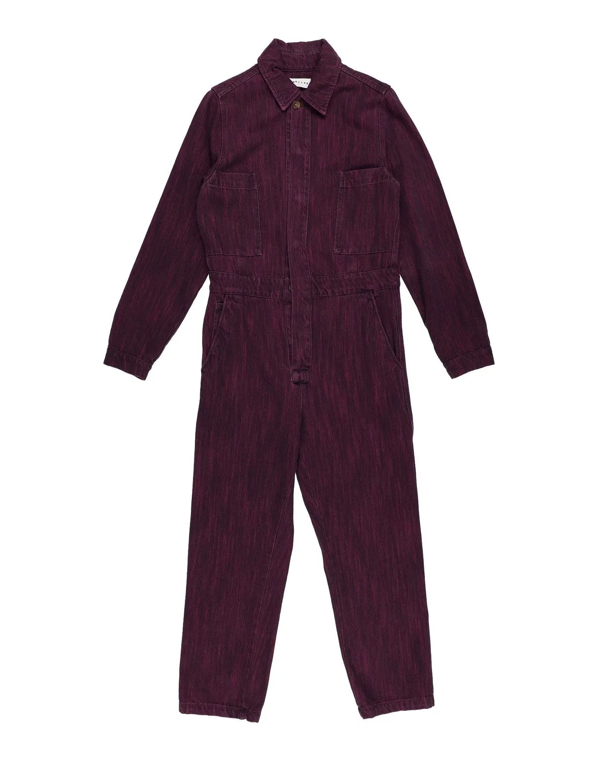Джинсовый комбинезон с длинным рукавом Morley, фиолетовый