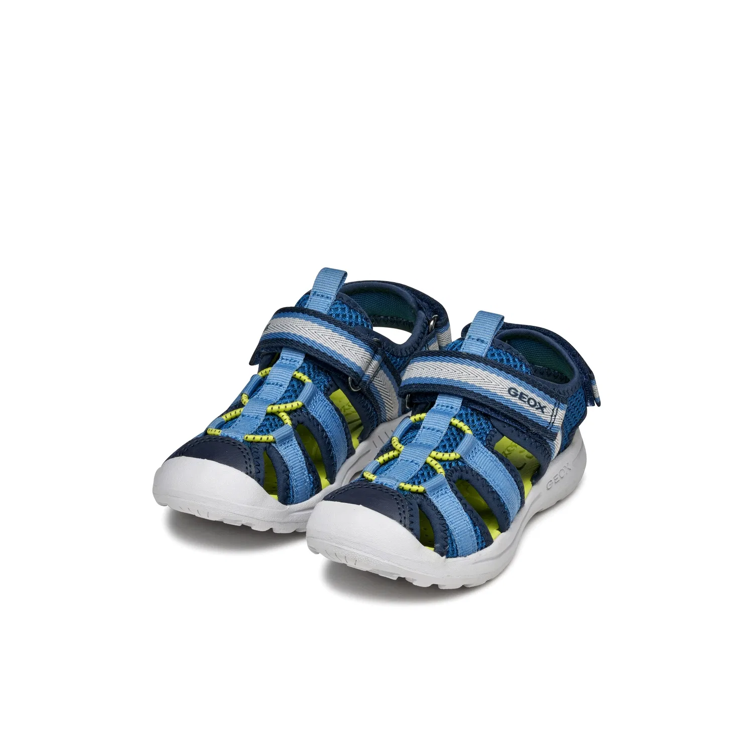 Детские треккинговые сандалии с защитой носка Geox, Navy/Blue