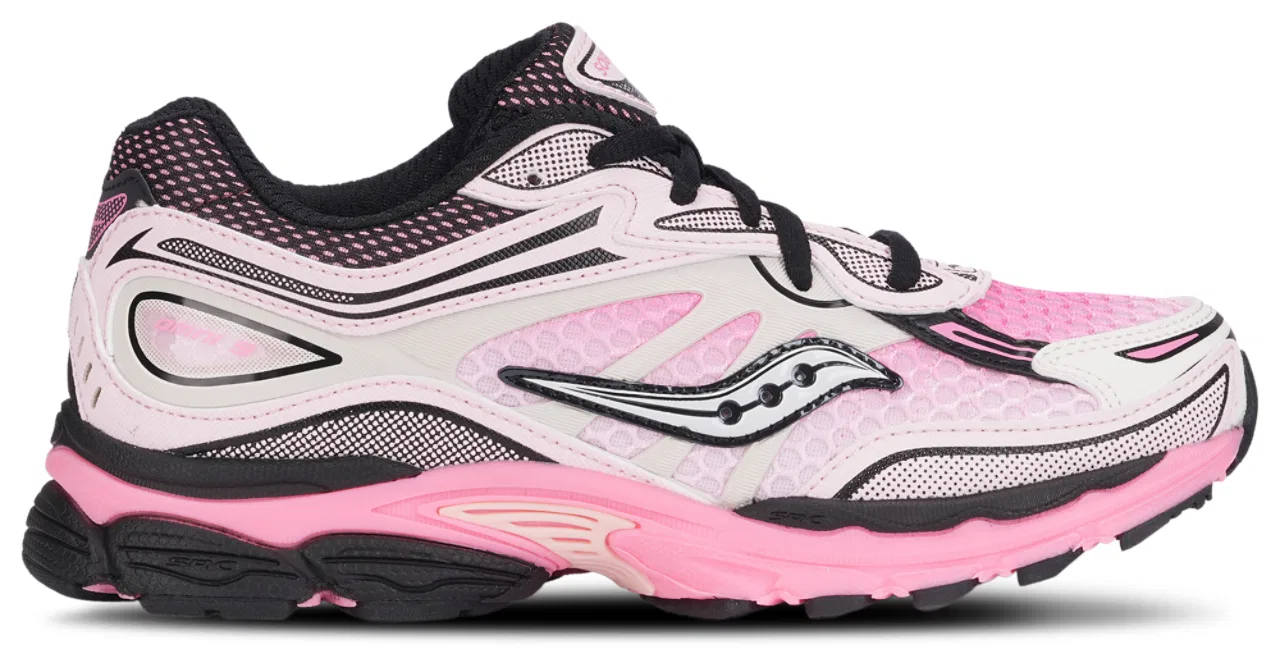 Детские кроссовки для девочек с ретро-дизайном Saucony Omni 9, Salmon Black
