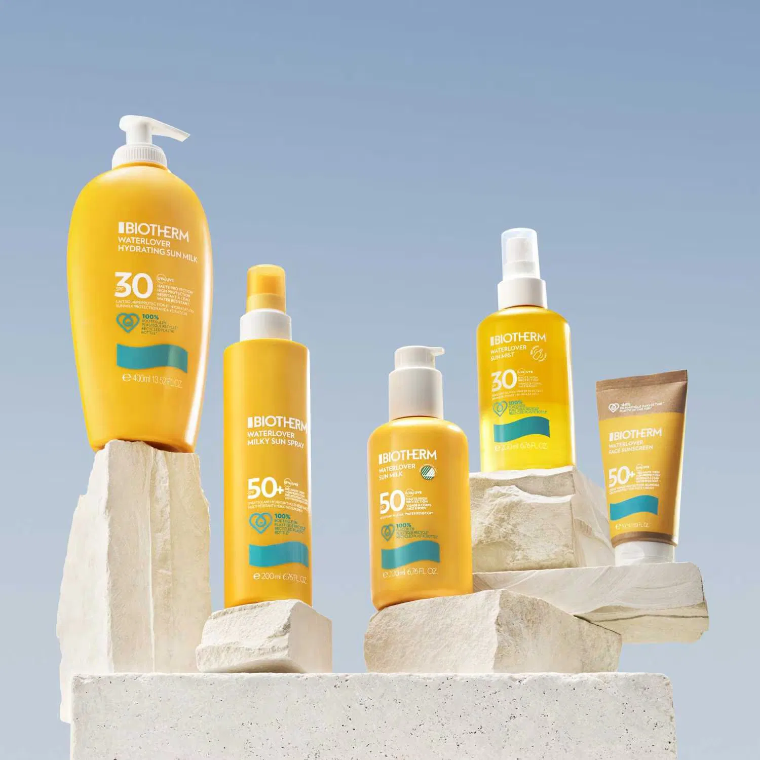 Солнцезащитное молочко для лица и тела SPF 30 200 мл Biotherm, Waterlover Sun Milk — фото 4