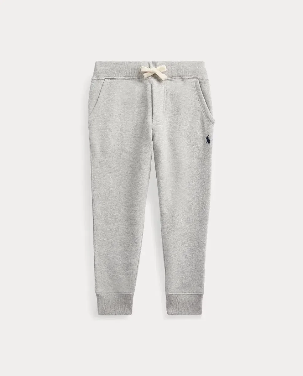 Детские спортивные штаны для мальчиков из флиса Polo Ralph Lauren, Gris Claro — фото 4