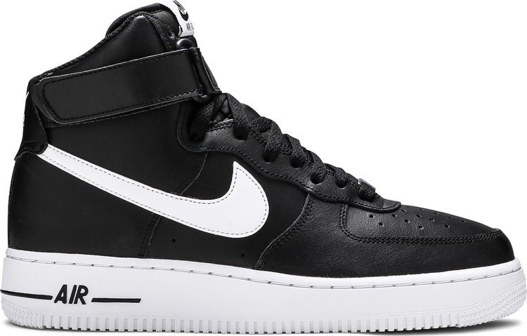 

Кроссовки Nike Air Force 1 High 'Black White', черный