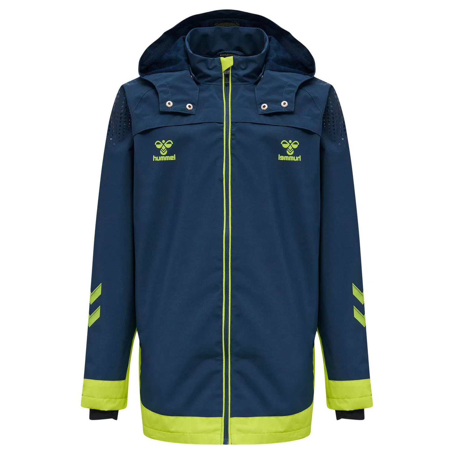 Детская куртка с регулируемой талией Hmllead Hummel, Jeansblau Navyblau — фото 2