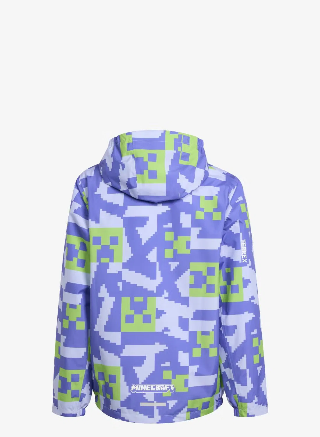Куртка дождевая с технологией Climaproof Minecraft Terrex Adidas, фиолетовый — фото 3