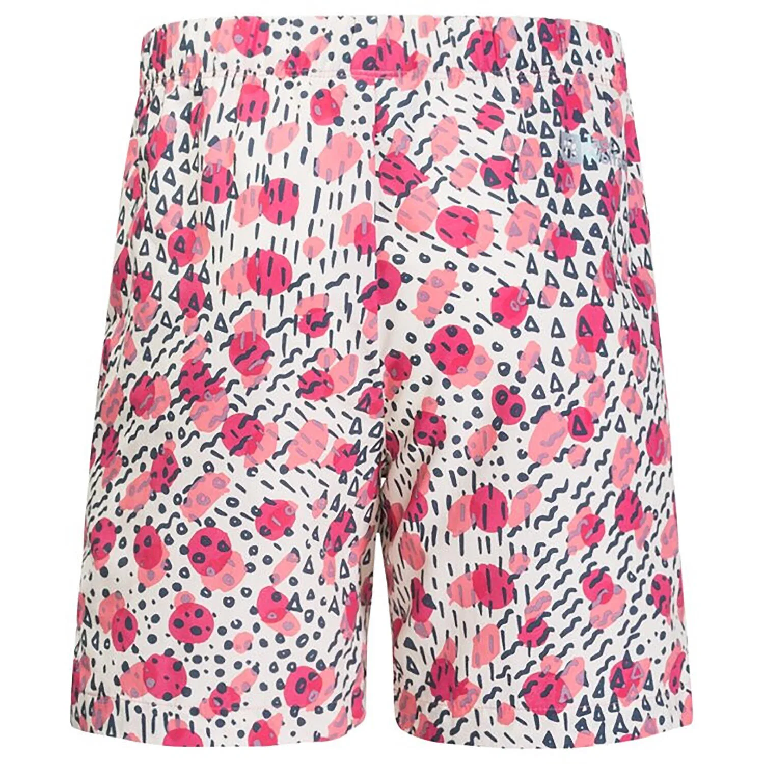 Детские шорты с принтом KIDS VILLI PRINT SHORTS Jack Wolfskin, Rosa Schwarz — фото 2