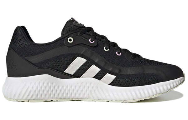 Кроссовки (WMNS) adidas Jelly Bounce 'Black White', черный — фото 2