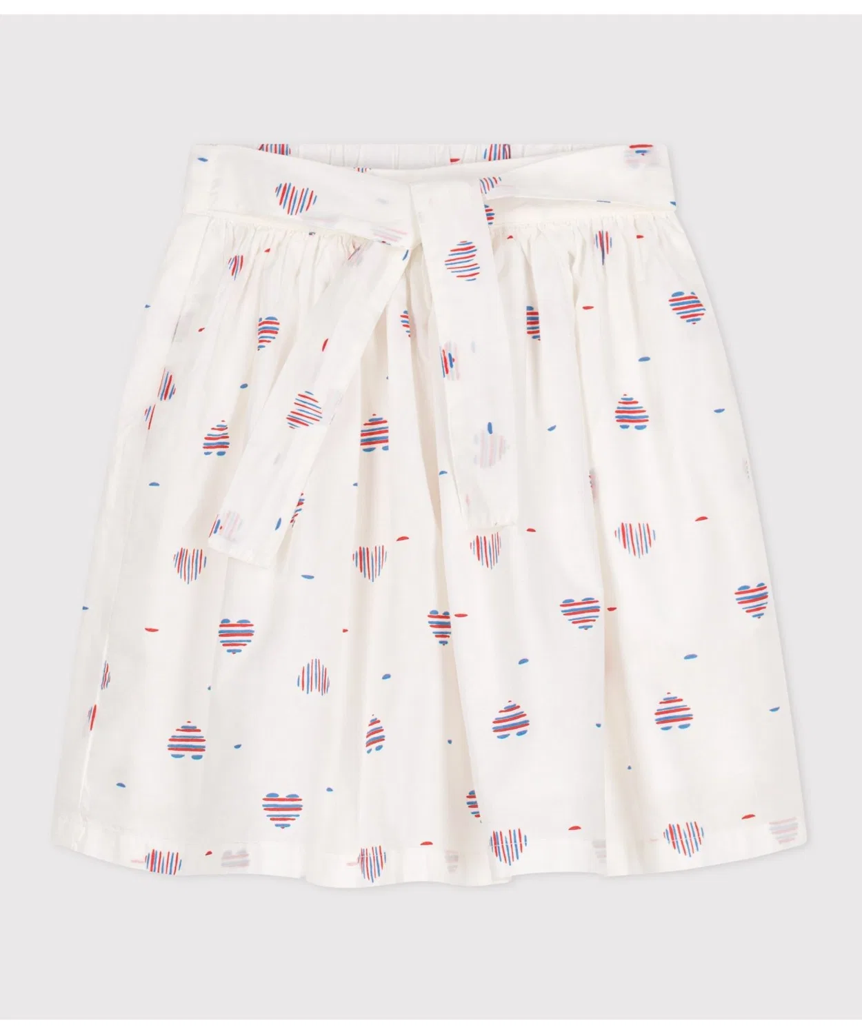 Детская юбка с принтом PETIT BATEAU, White Other
