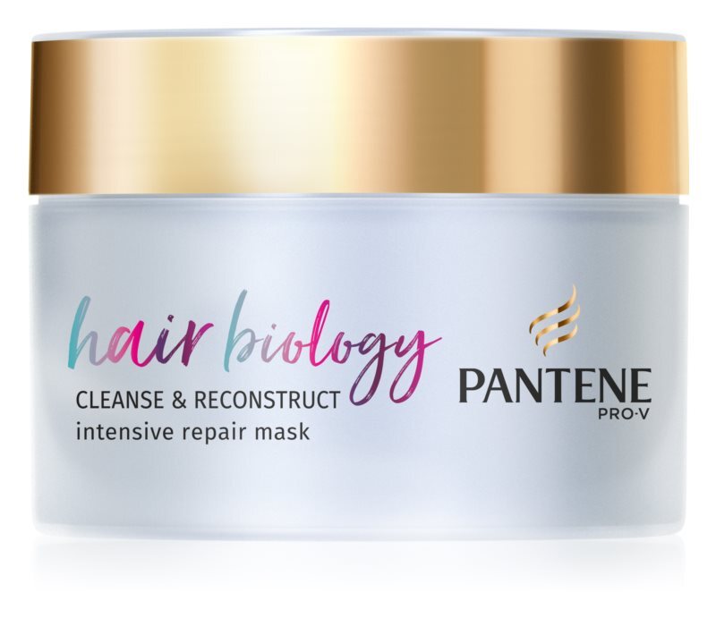 

Маска для поврежденных волос Pantene Hair Biology Cleanse & Reconstruct