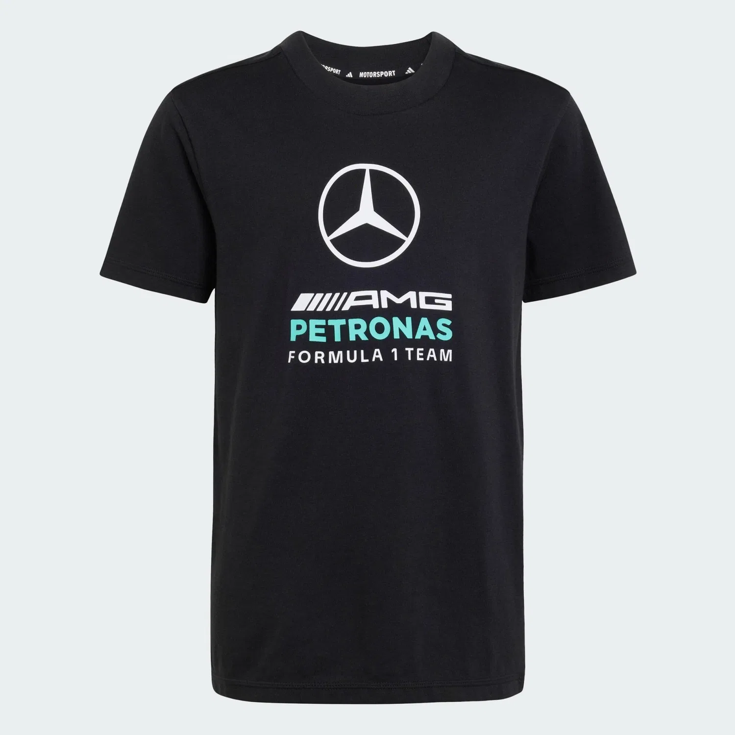 Детская футболка с принтом MERCEDES - AMG PETRONAS FORMULA 1 TEAM DNA GRAFIK T-SHIRT Adidas, Schwarz