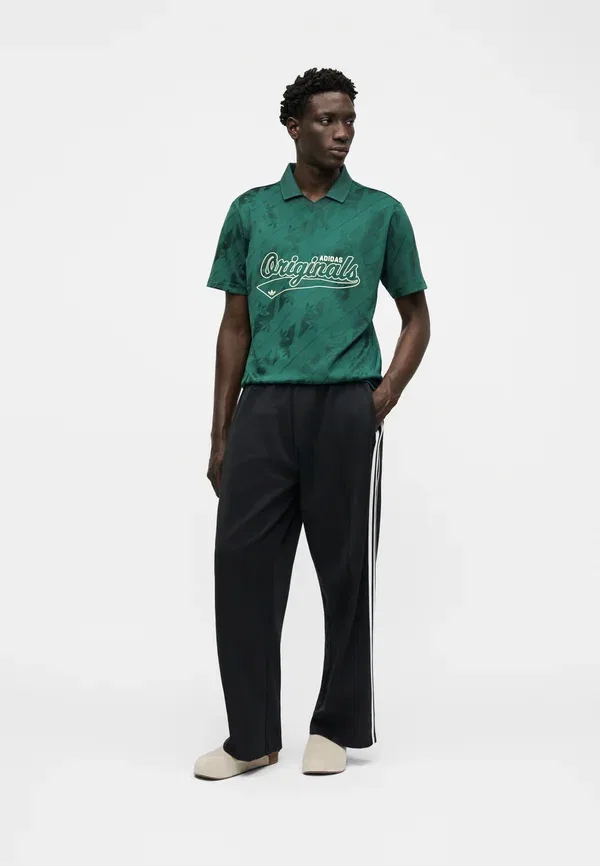 Футболка поло Adidas Originals, зеленый — фото 2