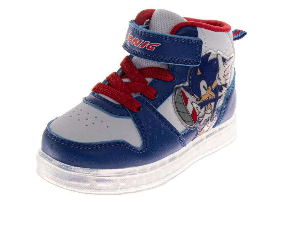 Кроссовки детские с принтом Minnie Sonic Blue Sonic The Hedgehog