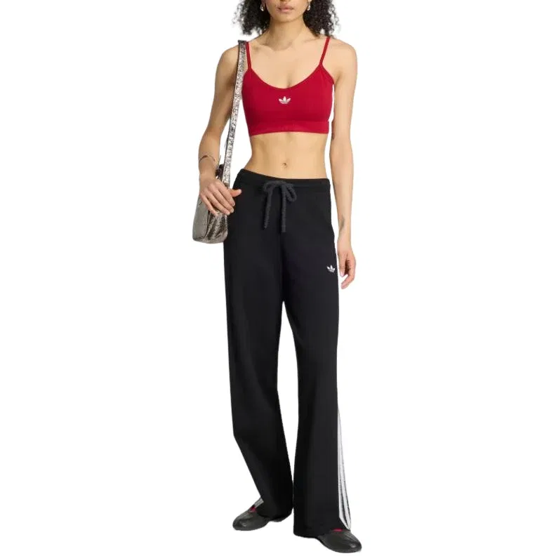 Женские брюки Knit Firebird Track Pant Asia Sizing 'Black' adidas, черный — фото 4