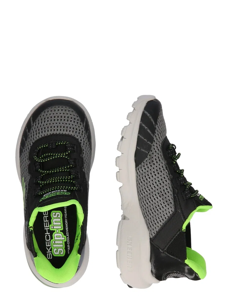 Кроссовки SKECHERS 'RAZOR AIR - HYPER-BRISK' серого цвета — фото 3