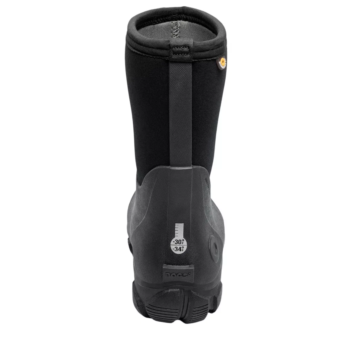 Детские сапоги для девочек водонепроницаемые Bogs Classic Seamless No Handles Kids Boots, Black — фото 4