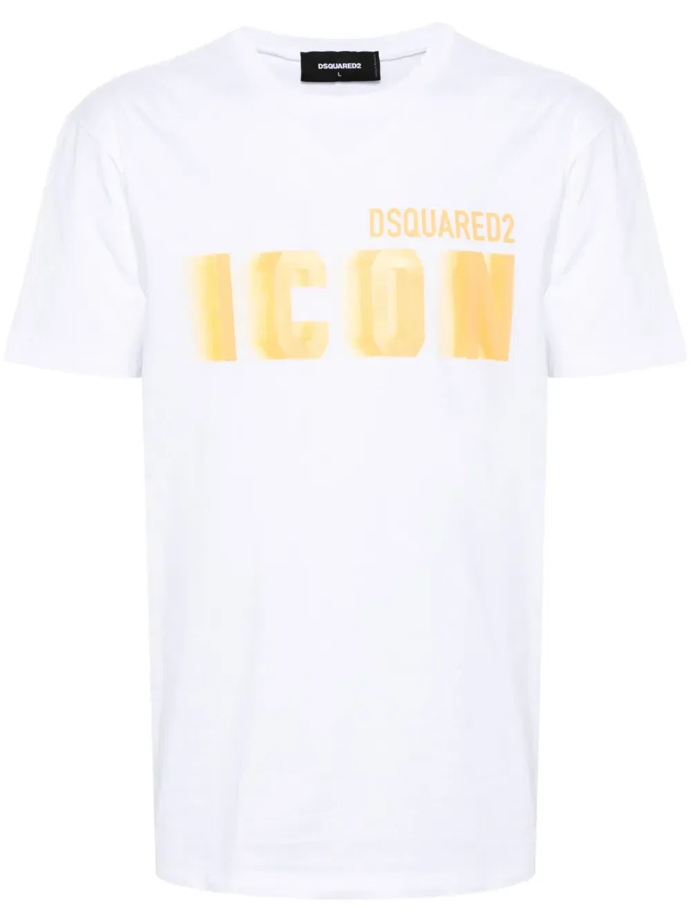 Футболка с принтом Icon Blur Dsquared2, белый
