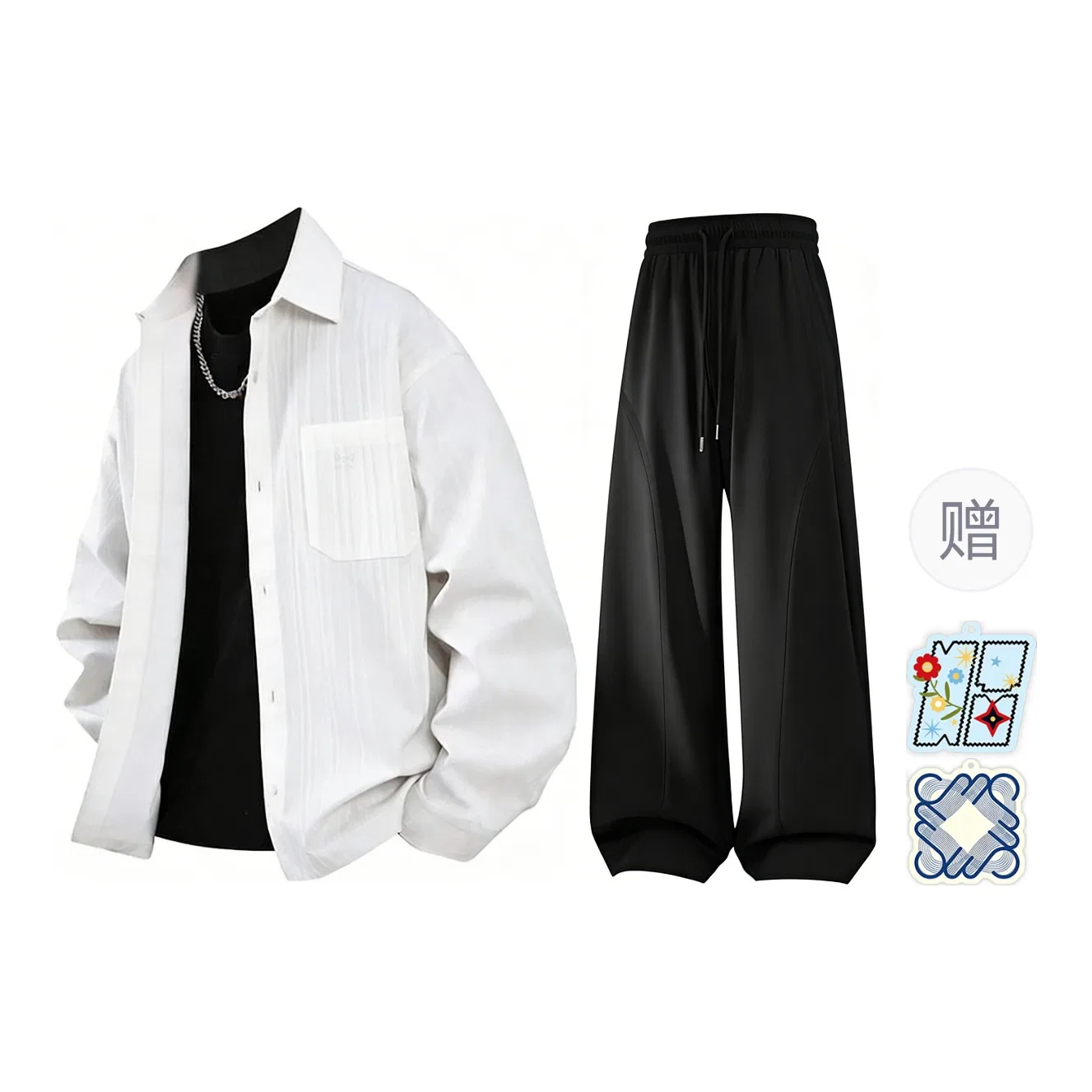 Детский спортивный костюм с воротником, Casual Sportswear Unisex Lapel Moderate, MIIOW