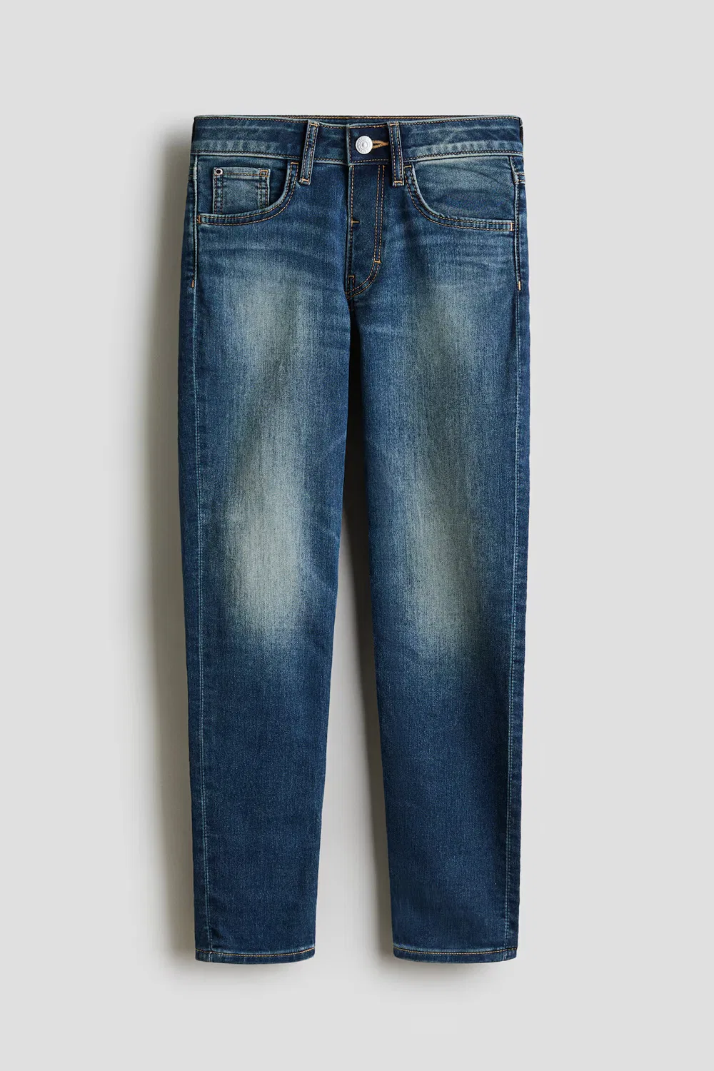 Свободные джинсы зауженного кроя H&M, Denimblau — фото 3