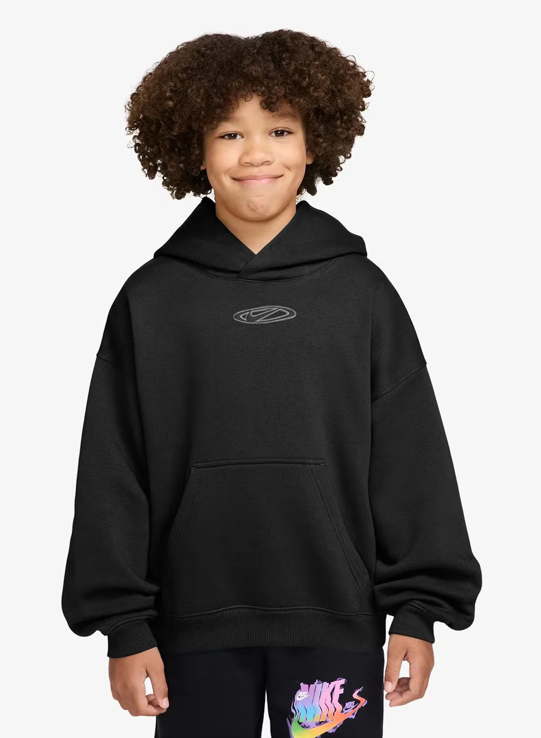 Худи с капюшоном детское Nike, черный