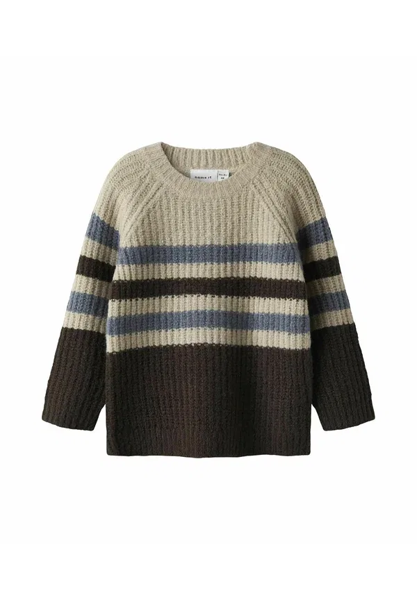 Свитер в полоску Knitted regular fit Name It Delicioso