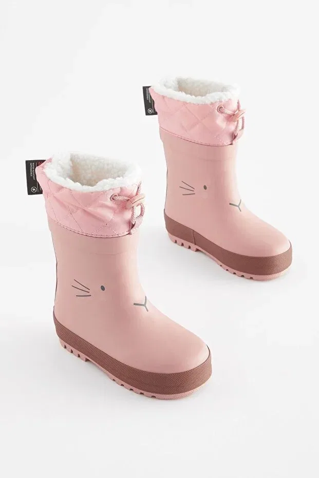 Детские ботинки для девочек водонепроницаемые Next Baby, Pink