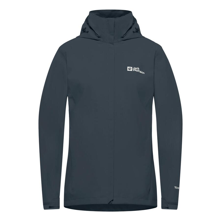 

JACK WOLFSKIN Водонепроницаемая дышащая женская куртка-дождевик Trailtime 2l Jkt W