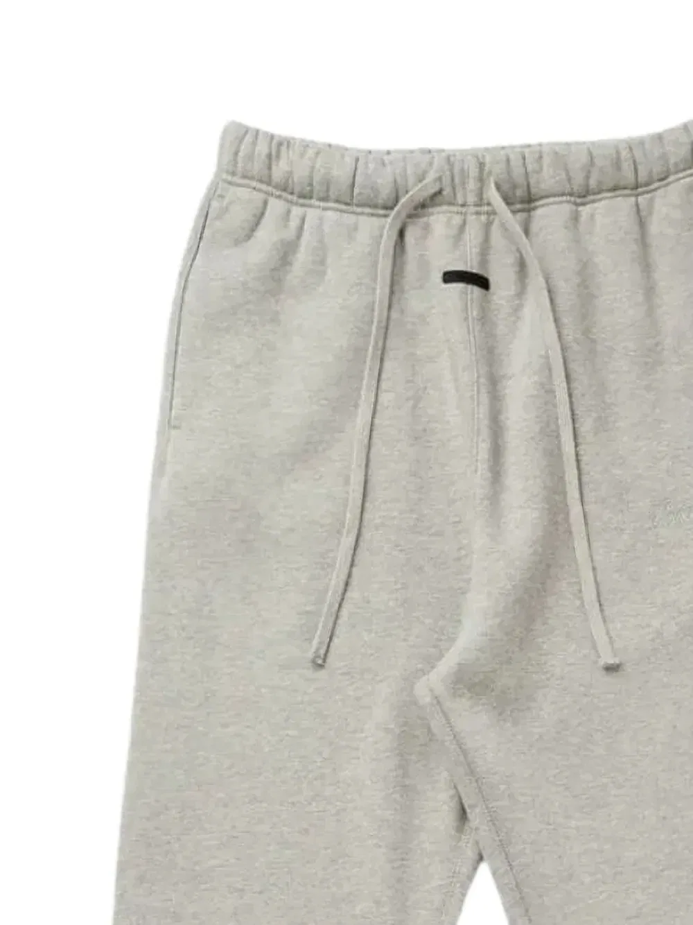 Брюки-карго Essentials клеш из хлопка с кулиской на талии Fear Of God, серый — фото 2
