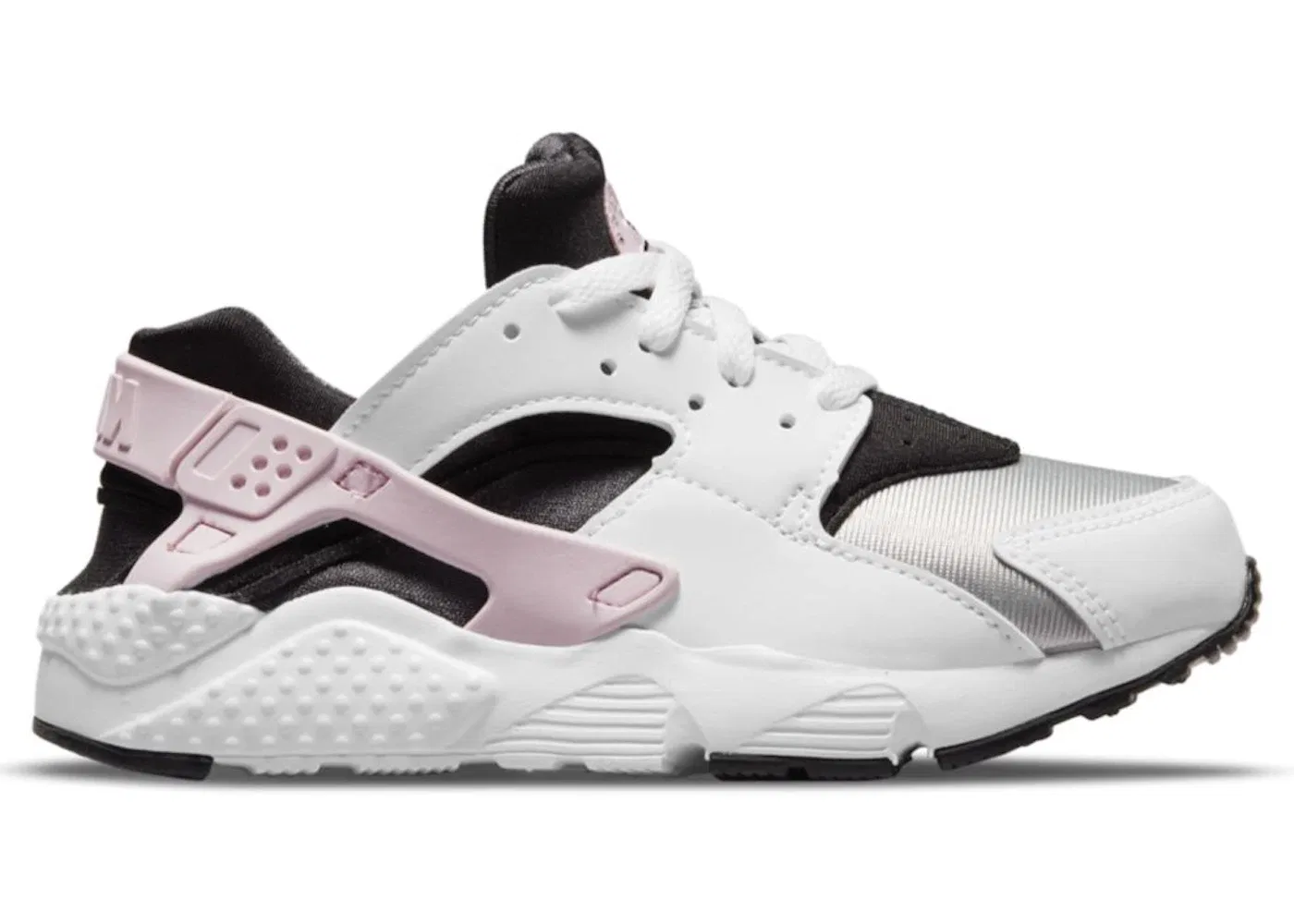 Детские кроссовки Lifestyle Nike Huarache Run, White/Grey Fog/Off Noir/Pink Foam