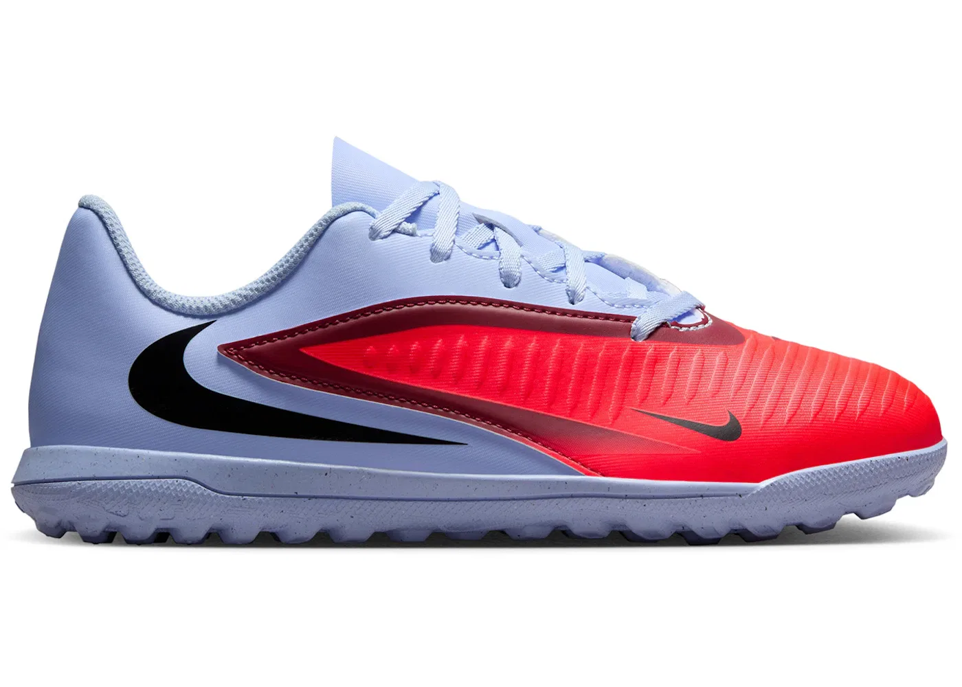 Детские кроссовки для футбола с технологией TF Nike Phantom 6 Low Club TF Scary Good Pack (GS) Nike, Royal Tint/Black/Bright Crimson
