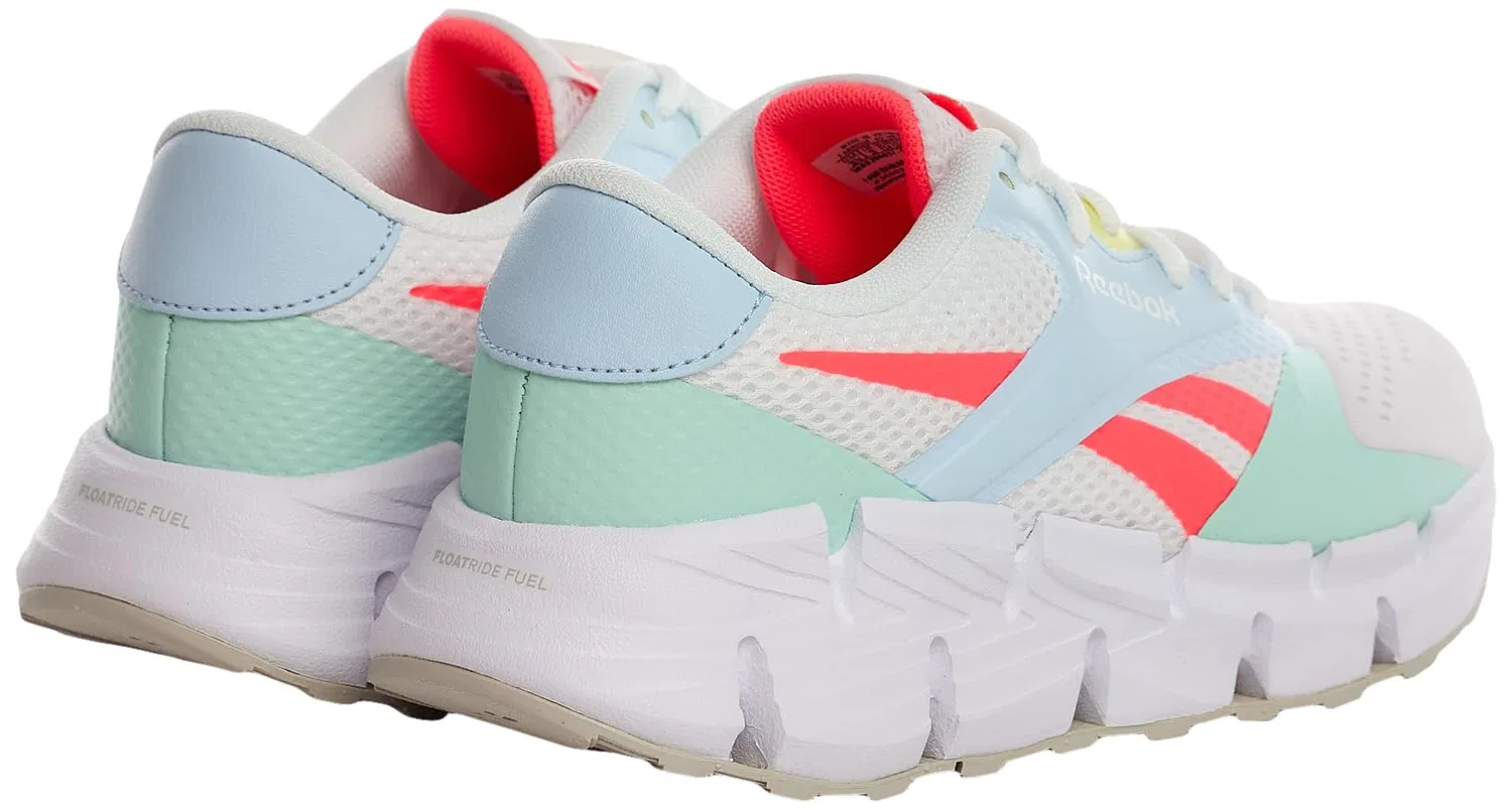 Детские кроссовки для девочек Zig Dynamica 5 Reebok, White Glassblue Glitchaqua — фото 2