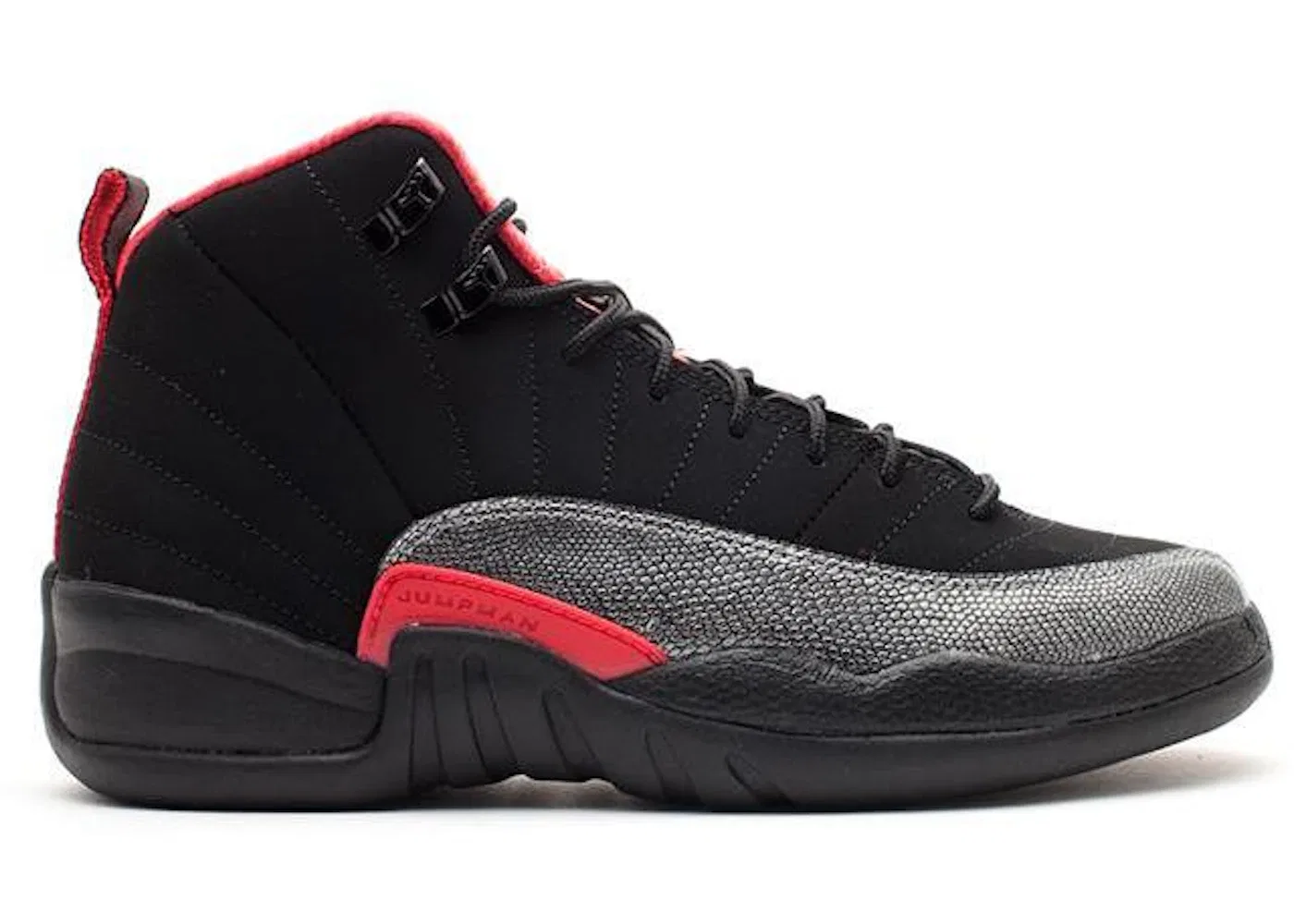 Детские кроссовки Lifestyle Jordan 12 Retro Jordan, Black/Siren Red