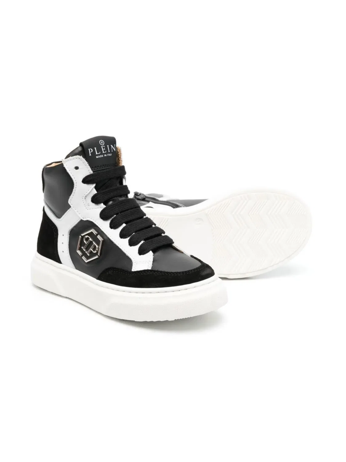 Кроссовки Hi-Top Hexagon Philipp Plein, черный — фото 2