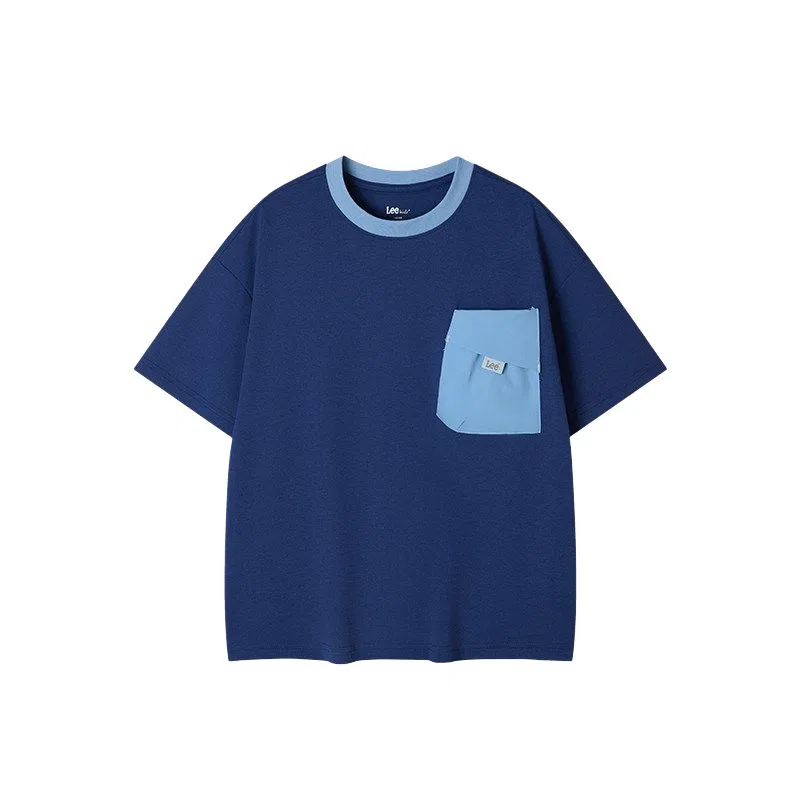 Детская футболка с быстросохнущей тканью Lee, Navy Blue
