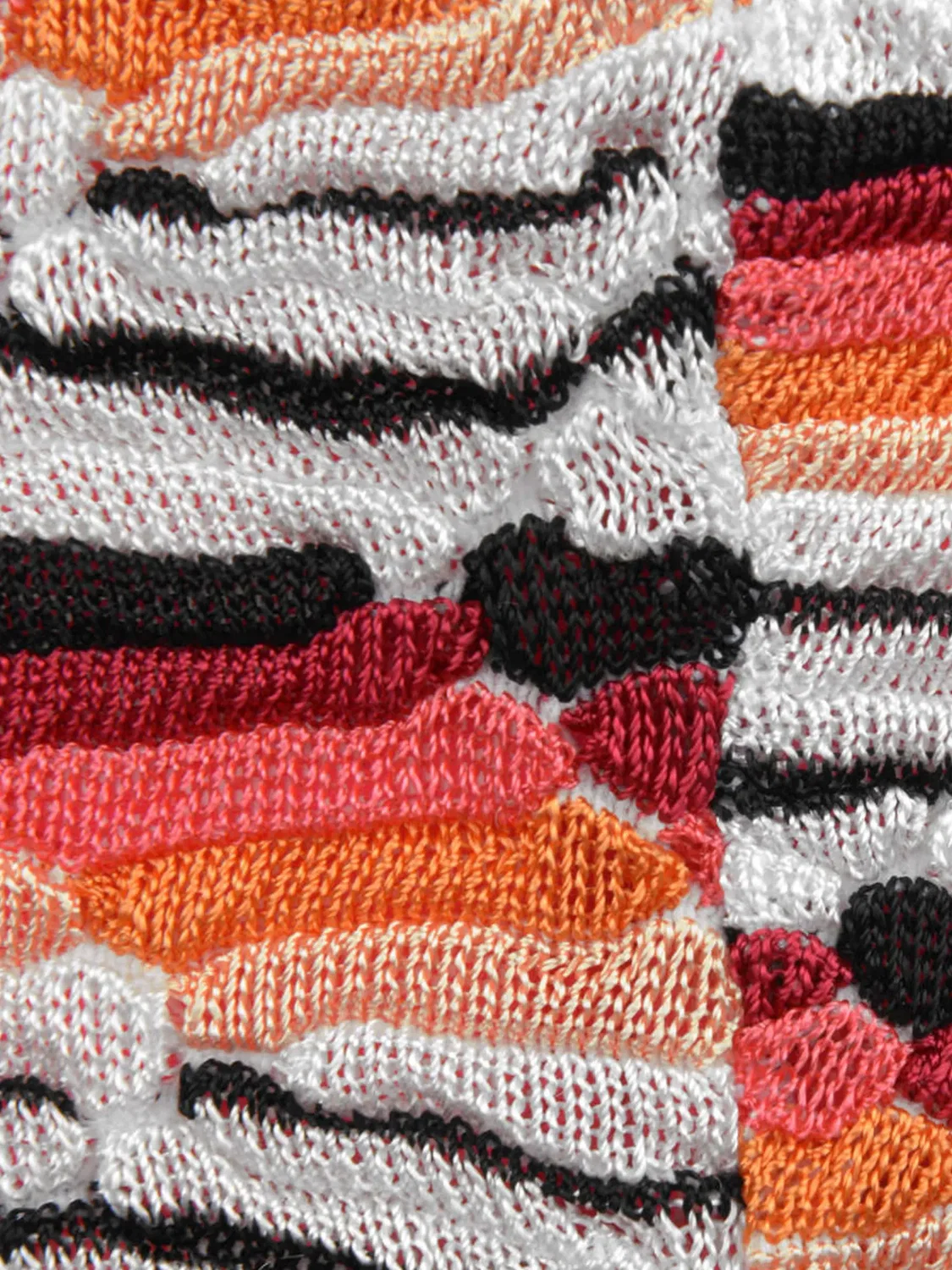 Купальник зигзагообразной вязки Missoni Kids, белый — фото 3