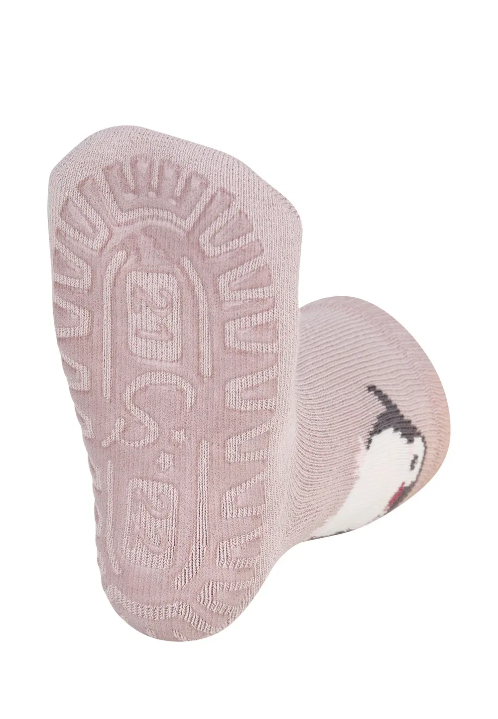 Fliesen flitzer air 2er Pack Pinguin und Schneeflocken - носки Sterntaler, Taupe — фото 4