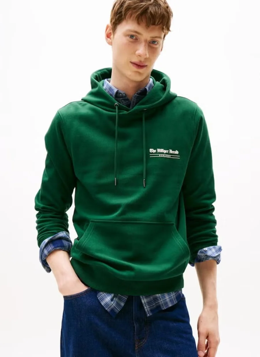 Худи Tommy Hilfiger Herald Grap, зеленый