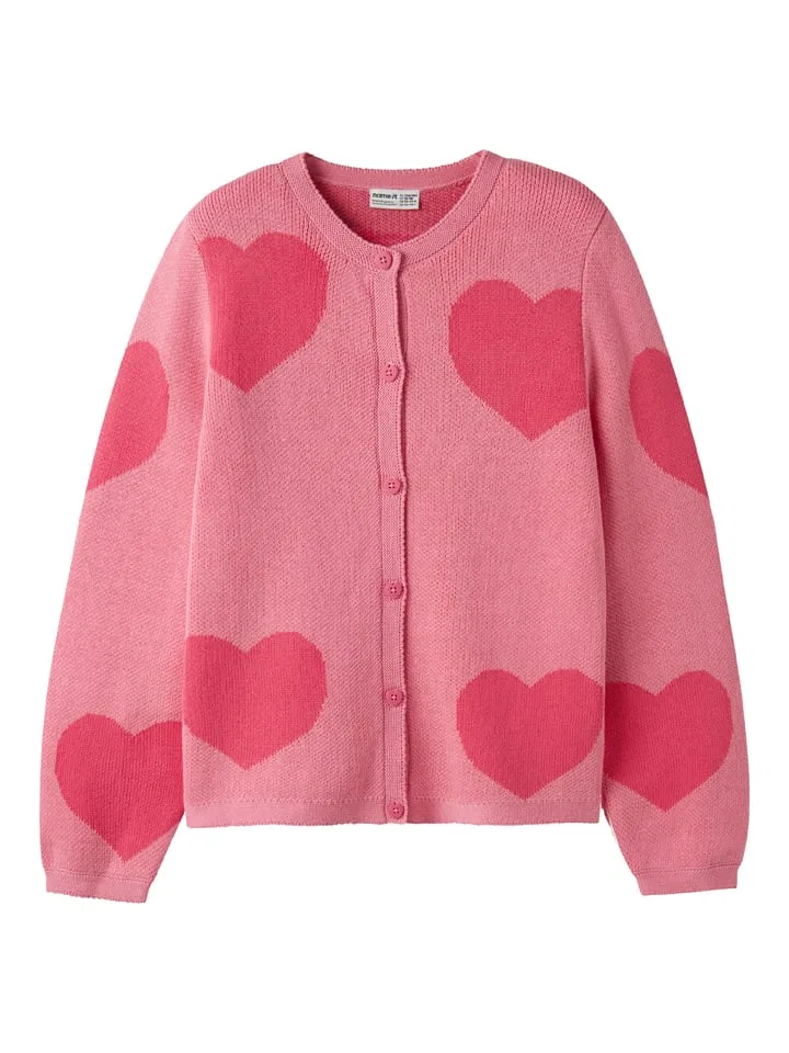Кардиган вязаный Liana Name It, розовый