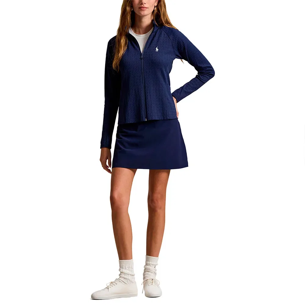 Свитшот на молнии Polo Ralph Lauren, синий — фото 4