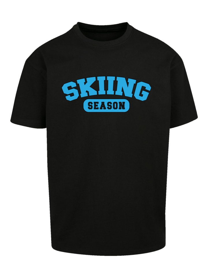 

Футболка F4NT4STIC Oversize T-Shirt Skiing Season Winter Sport, черный