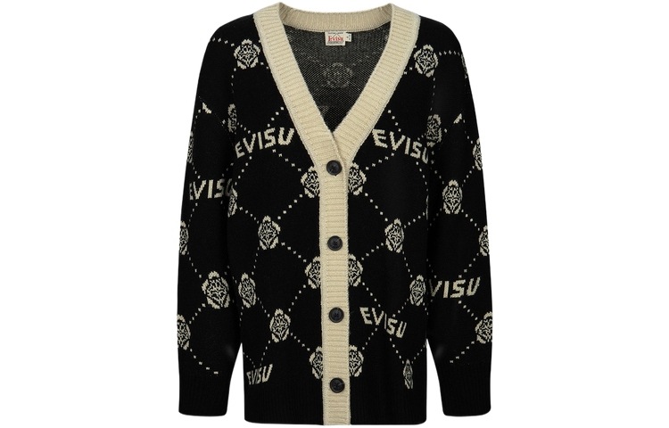 

Трикотаж женский черный Evisu